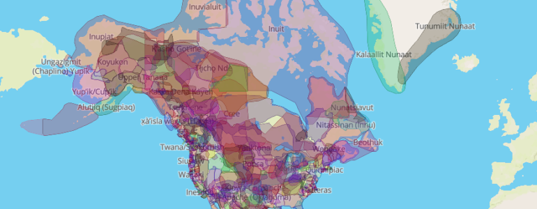 Map of United States Indigenous Territories