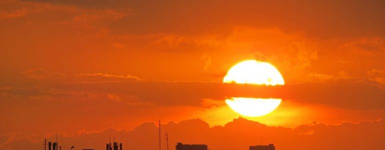 A sunset