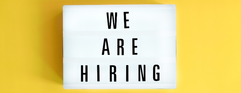 We're hiring