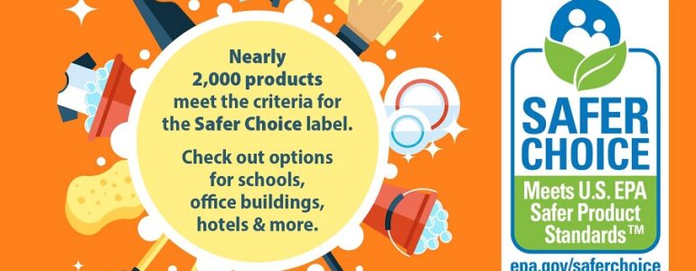 Image of EPA Safer Choice Award poster