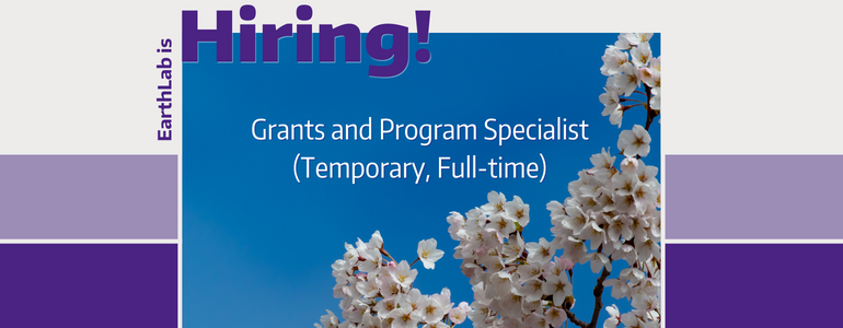 Now hiring: Grants and program specialist