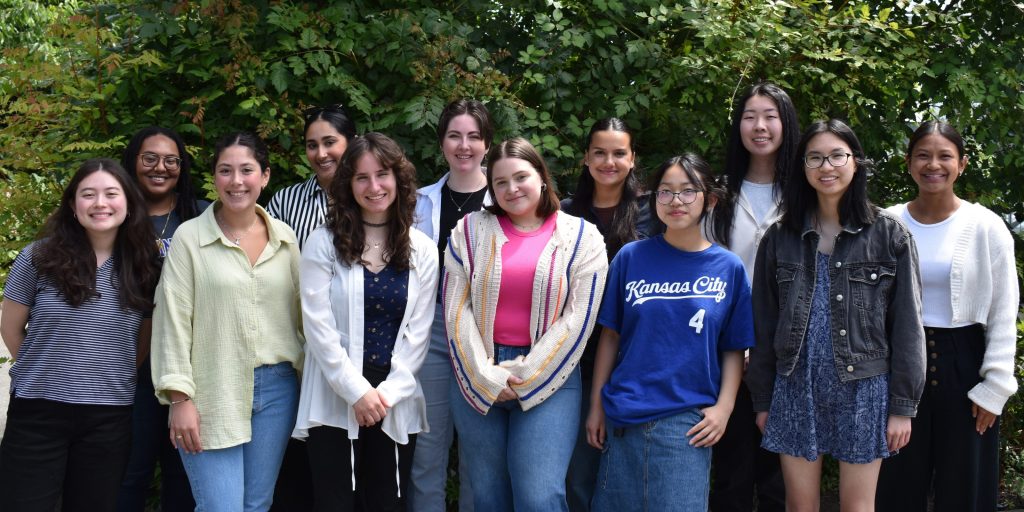Pictured here: EarthLab's 2023 Summer Interns together