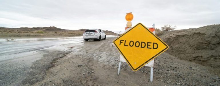 Image of Flooded warning sign