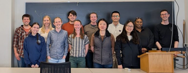Participants in the pilot PNW Climate Ambassador Workshop in April 2025. Photo by Miriam Bertram.